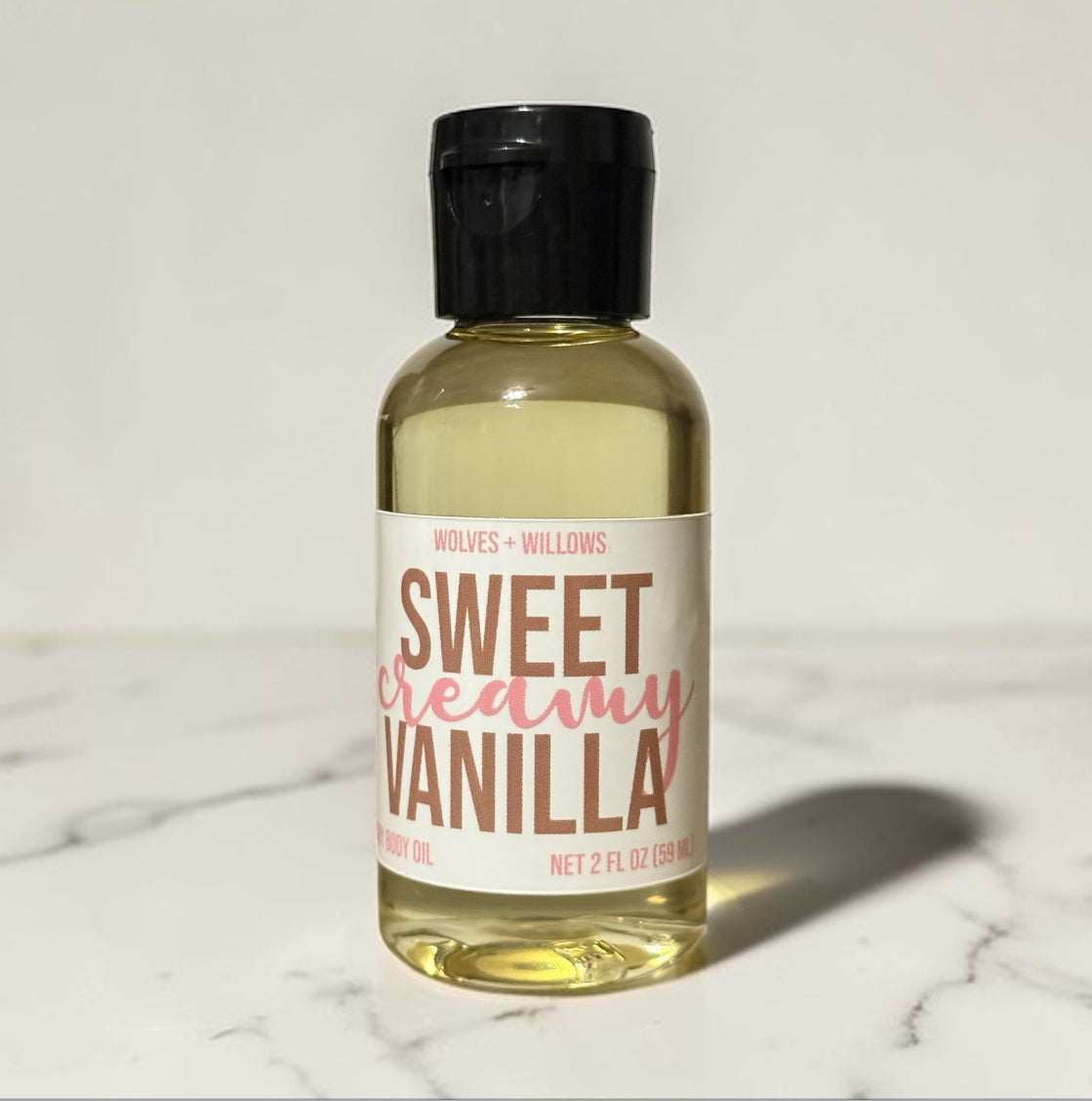 Sweet Creamy Vanilla 8 oz Body Oil