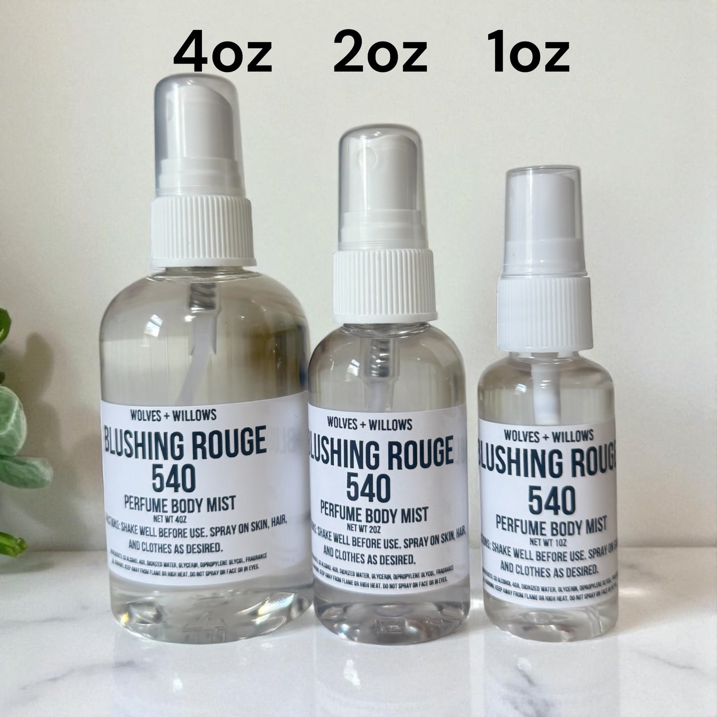 Blushing Rouge 540 Body Spray