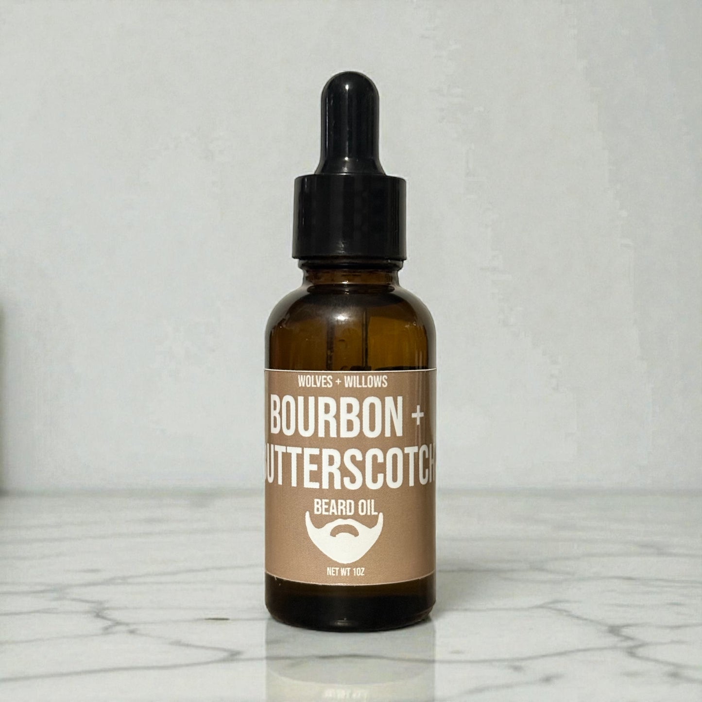 Bourbon + Butterscotch Beard Oil