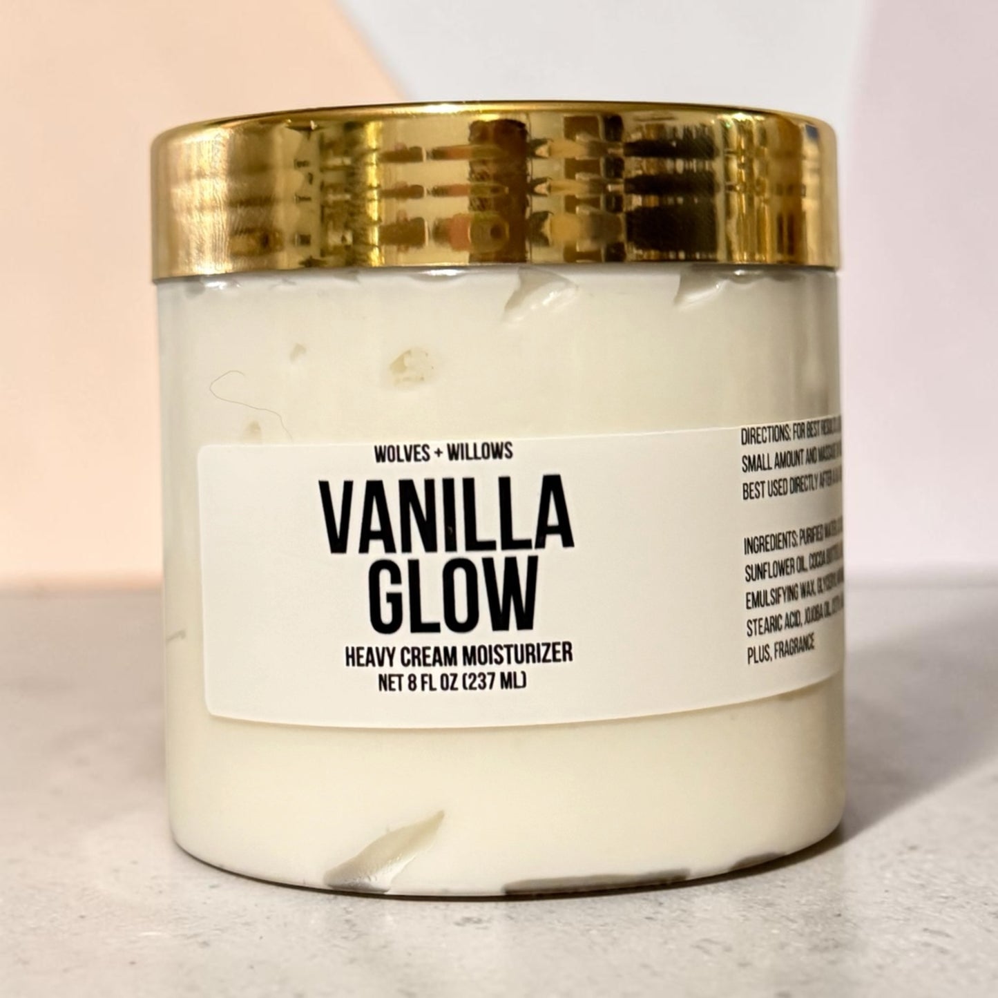 Vanilla Glow Heavy Cream Moisturizer