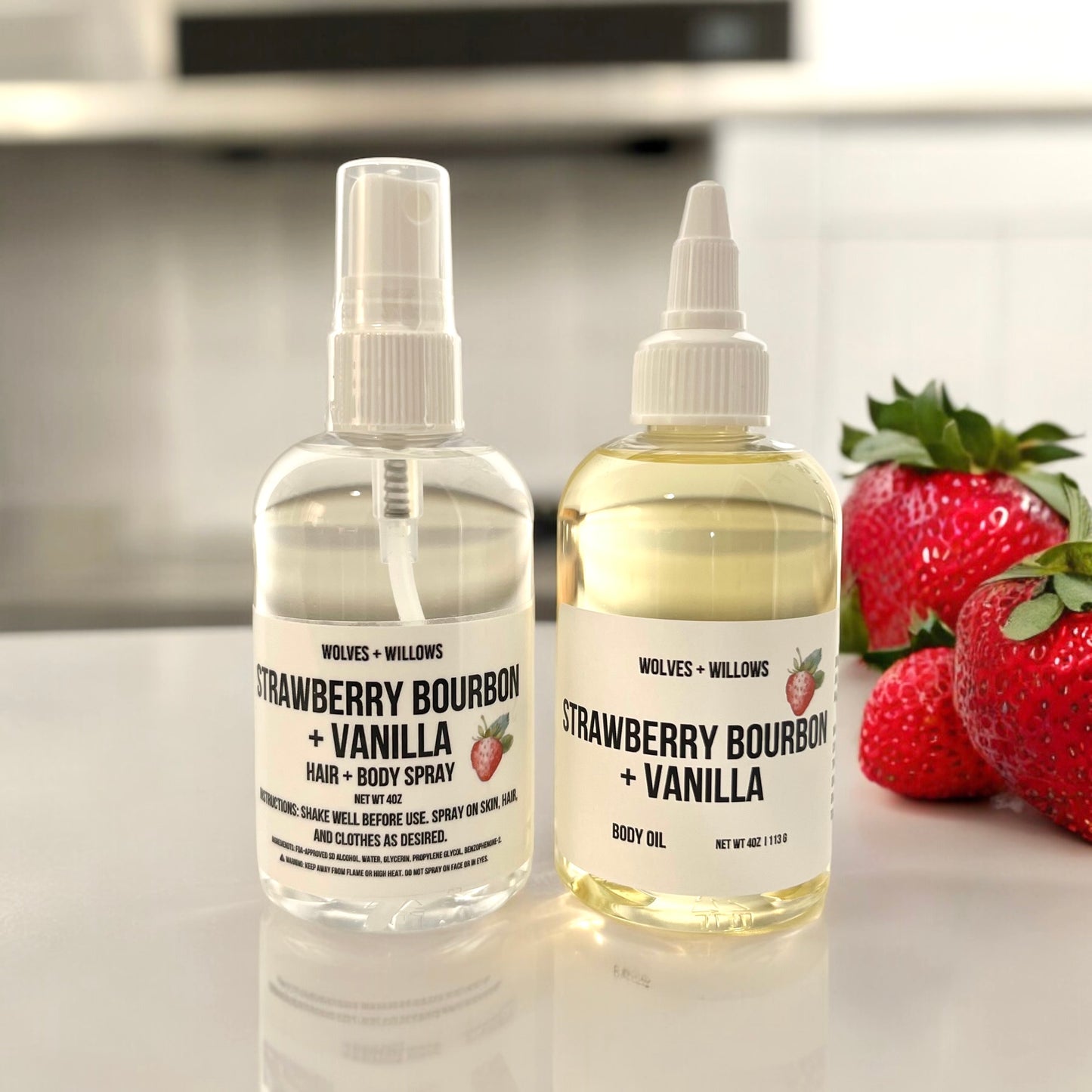 4oz Body Spray + Body Oil Set