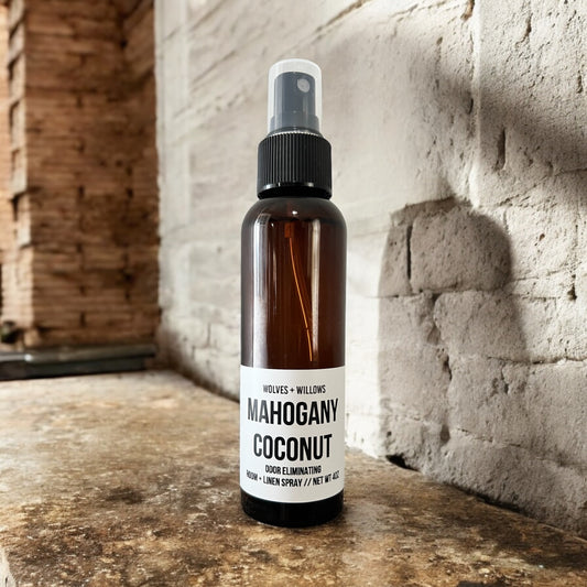 Mahogany Coconut 4oz Odor Eliminating Room Spray