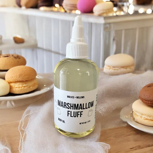 Marshmallow Fluff Scented Dry Body Oil