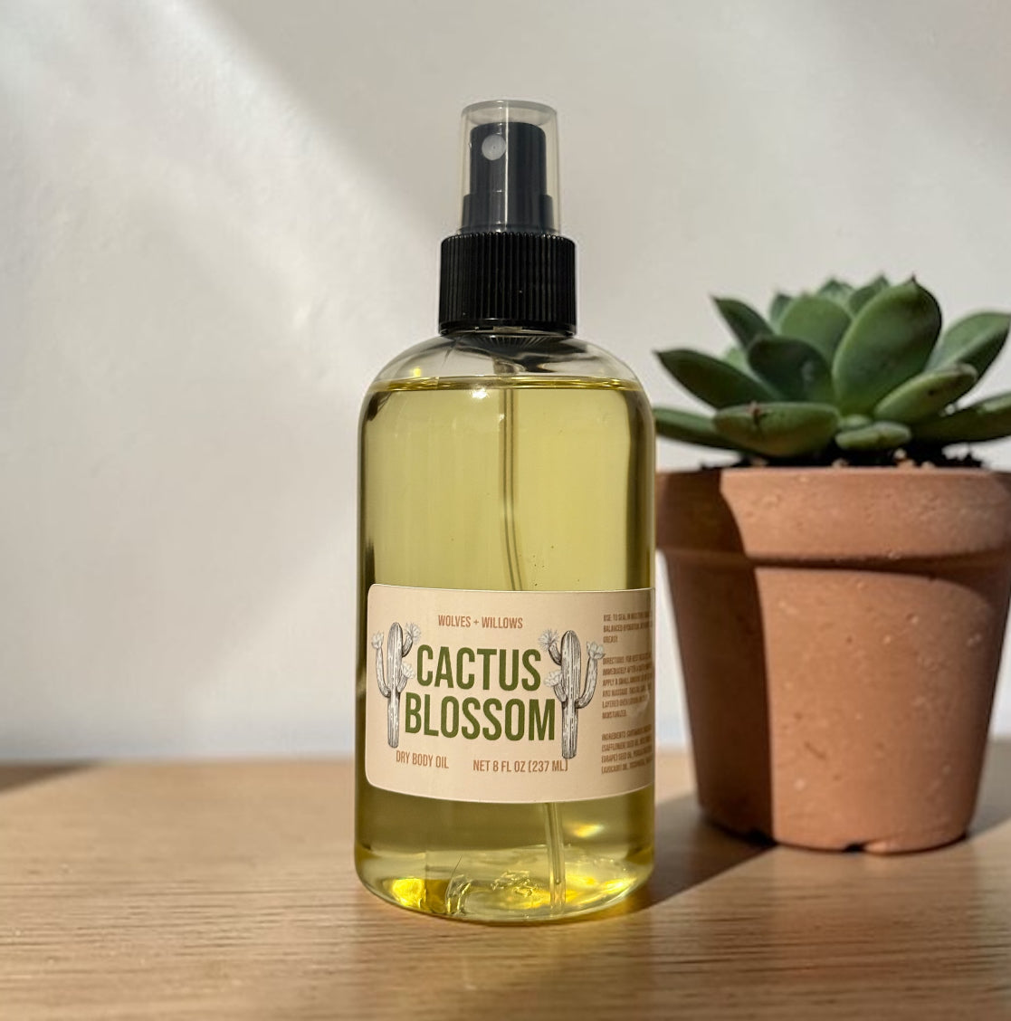 Cactus Blossom 8 oz Body Oil