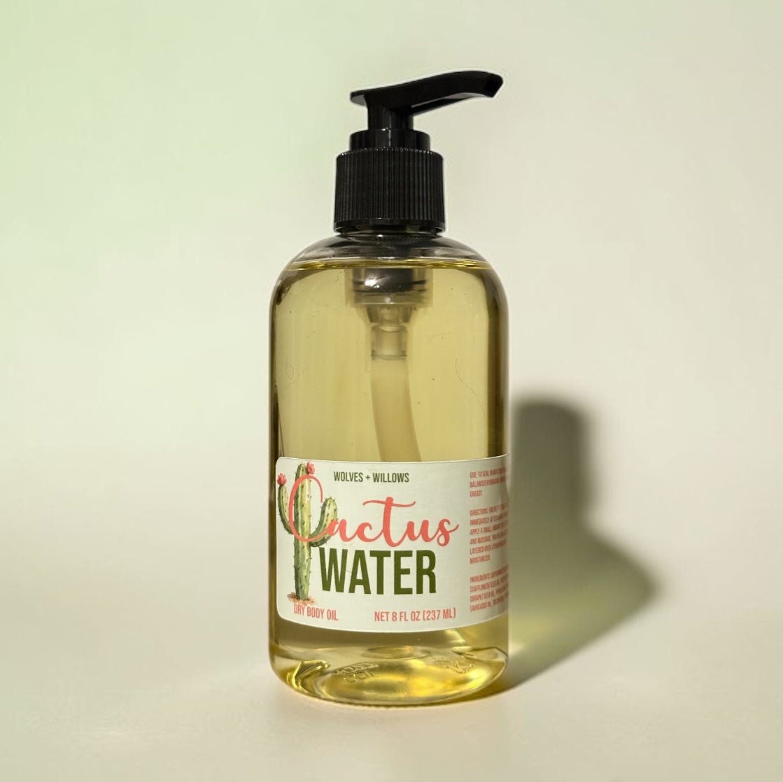 Cactus Water 8 oz Body Oil