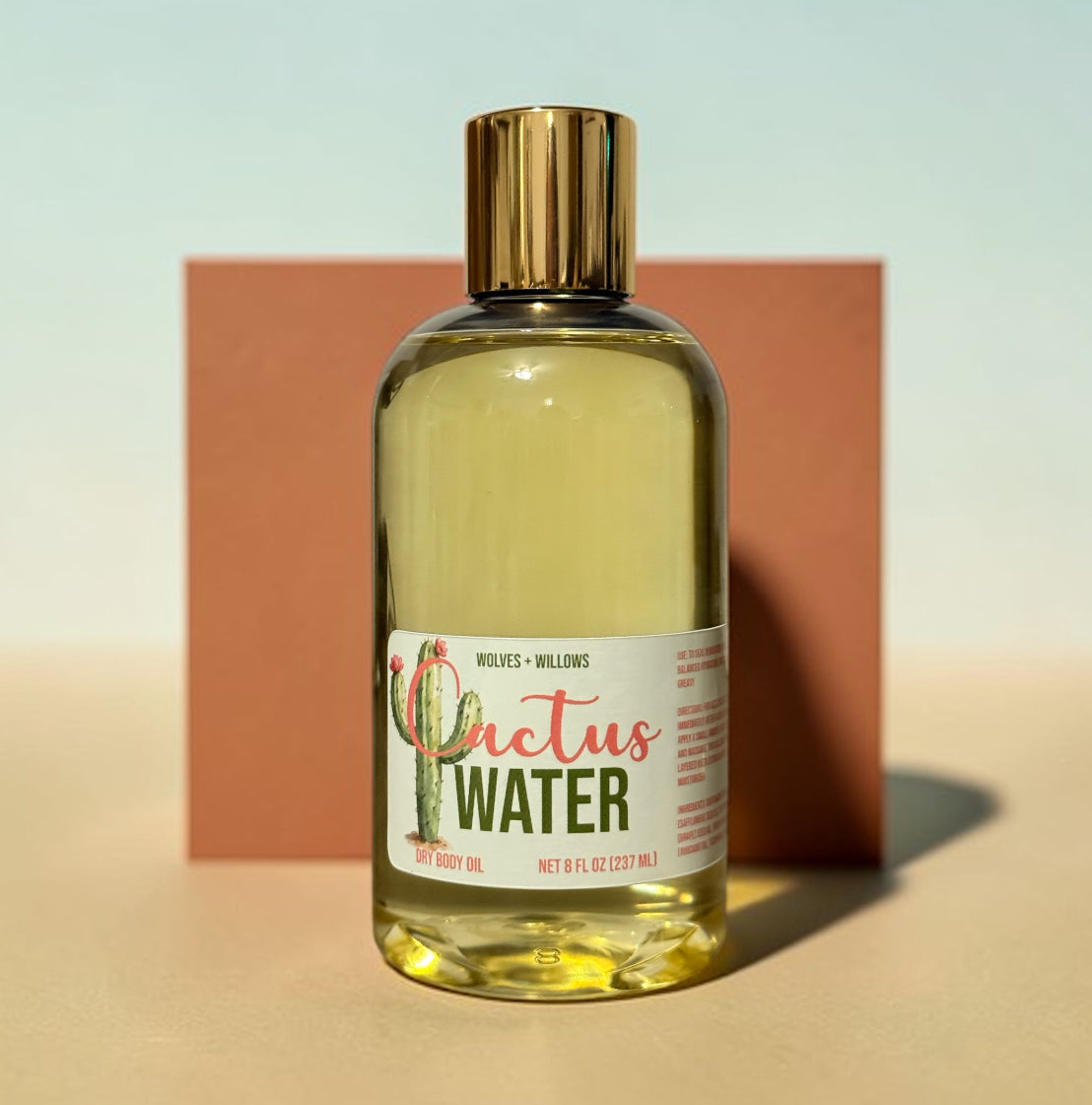 Cactus Water 8 oz Body Oil