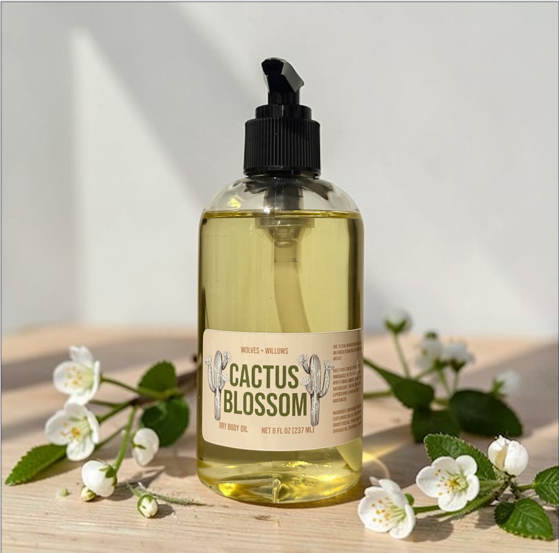 Cactus Blossom 8 oz Body Oil