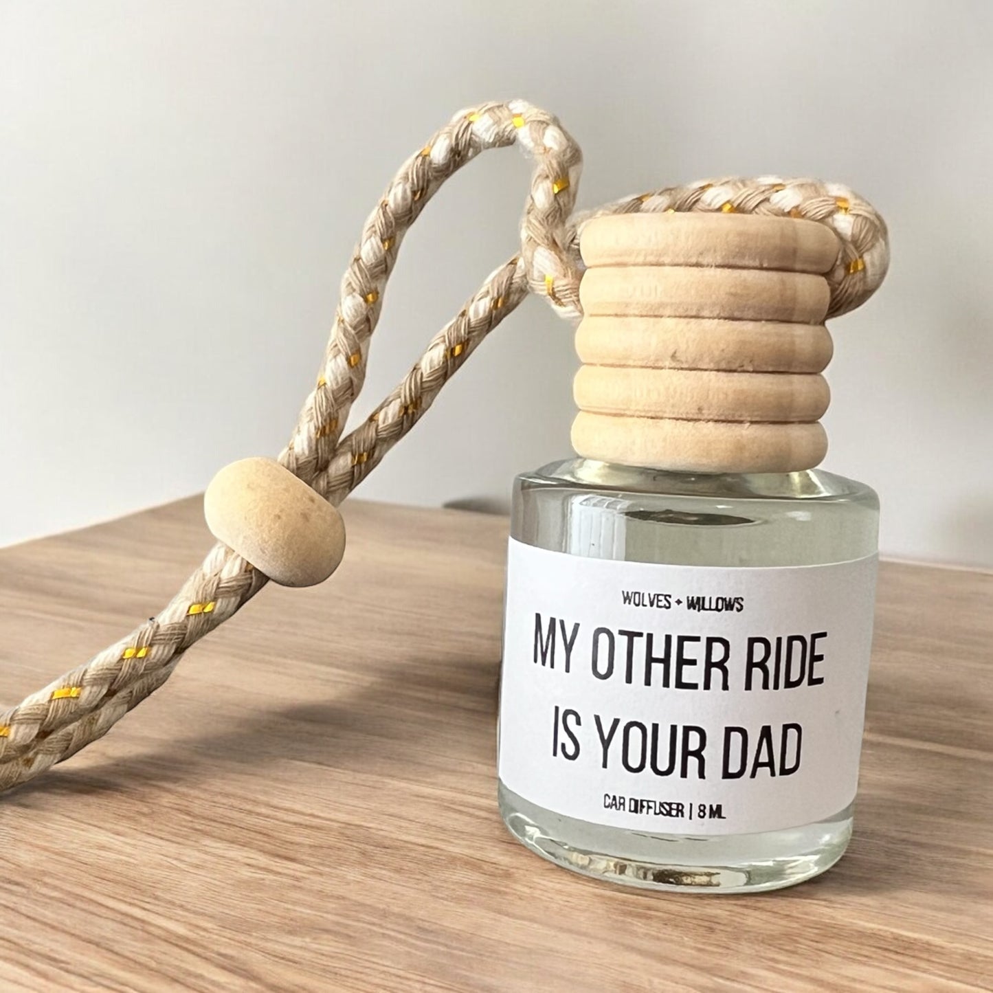 My Other Ride Is Your Dad Car Air Freshening Diffuser