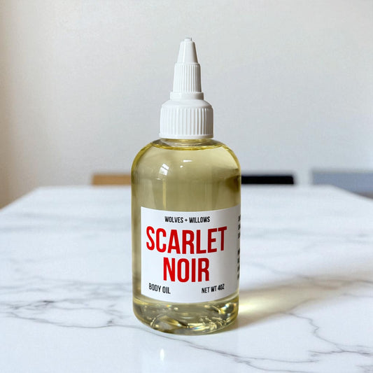 Scarlet Noir Scented Dry Body Oil
