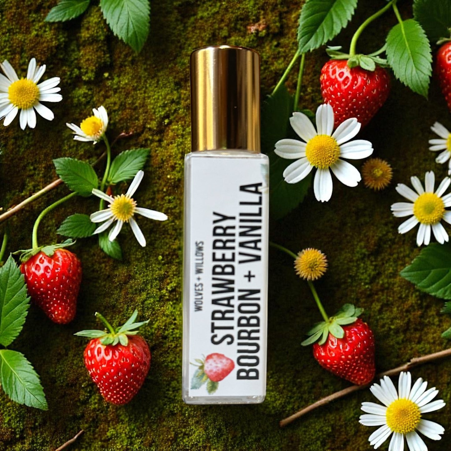Strawberry Bourbon + Vanilla Perfume Oil