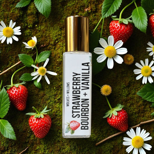 Strawberry Bourbon + Vanilla Perfume Oil