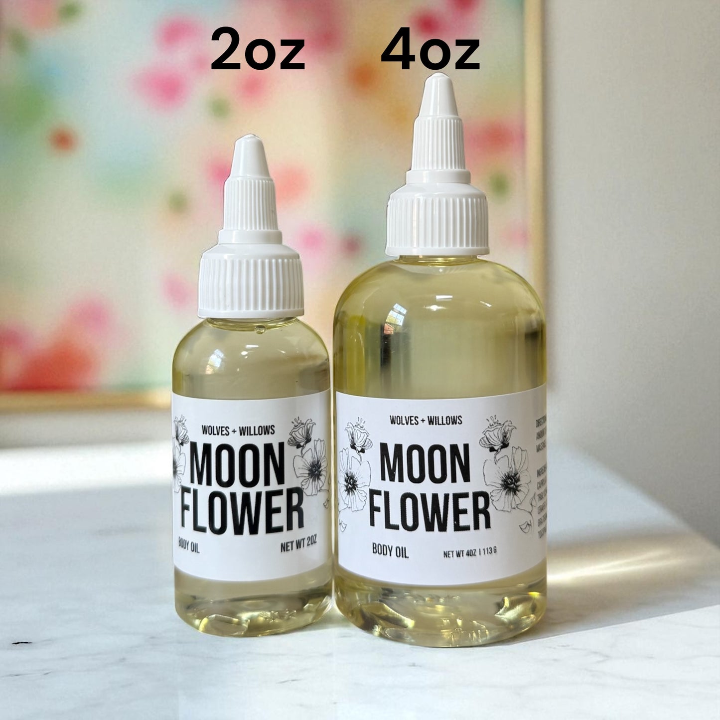 Moon Flower Scented Dry Body Oil