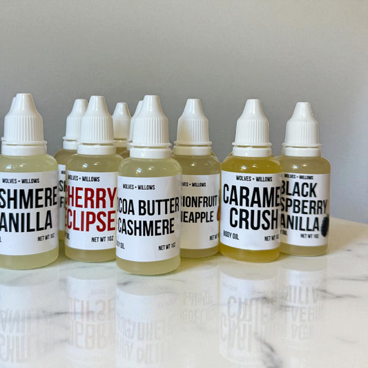 1oz Trial Size Body Oils - Mix and Match For Your Perfect Set