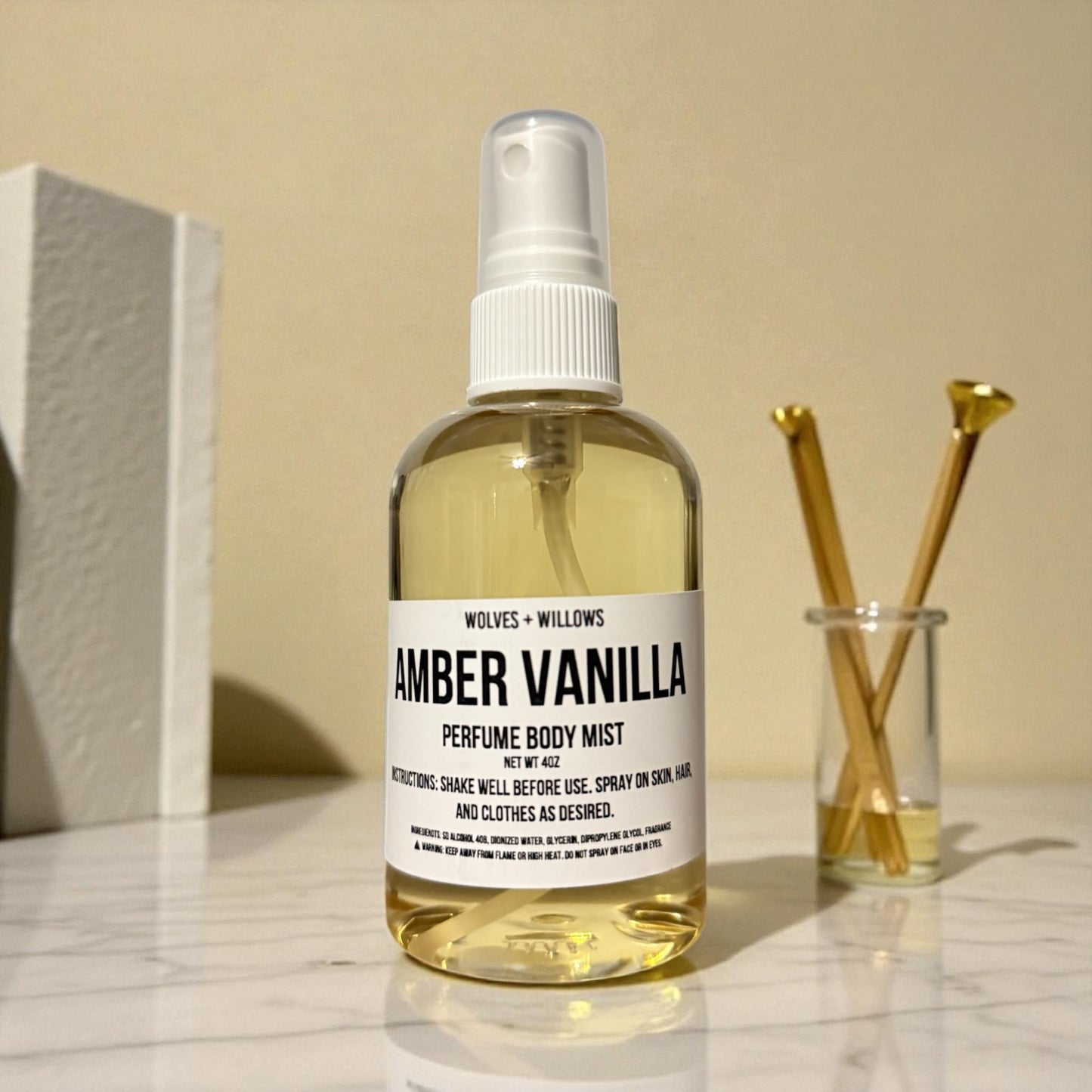 Amber Vanilla Body Spray