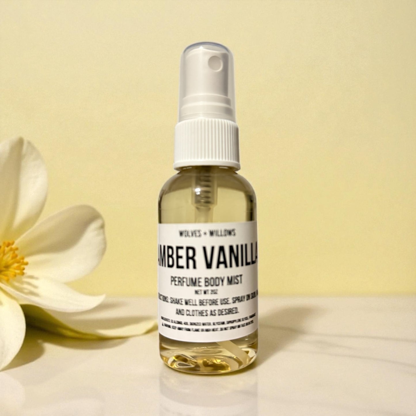 Amber Vanilla Body Spray
