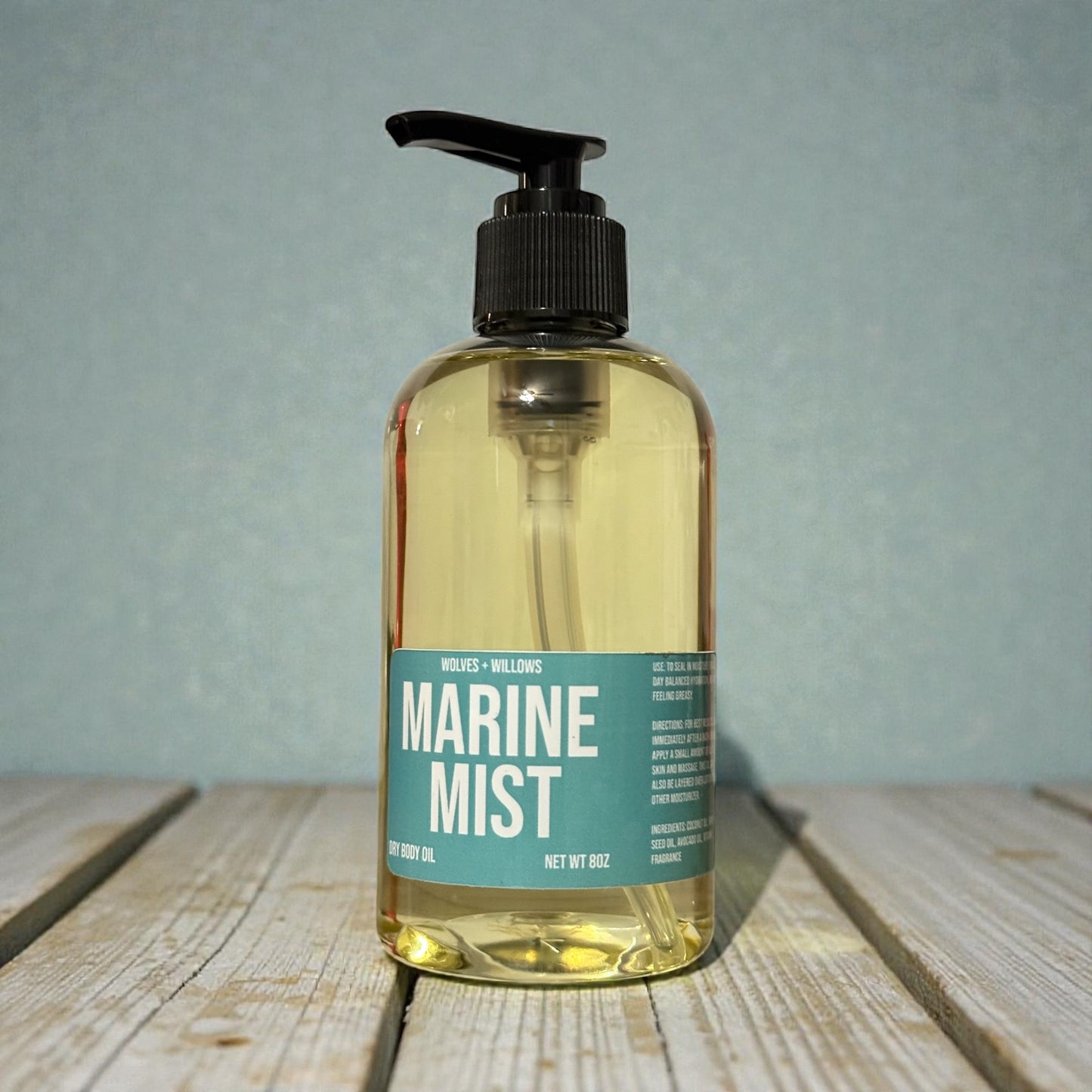 Marine Mist Dry Body Oil For Men