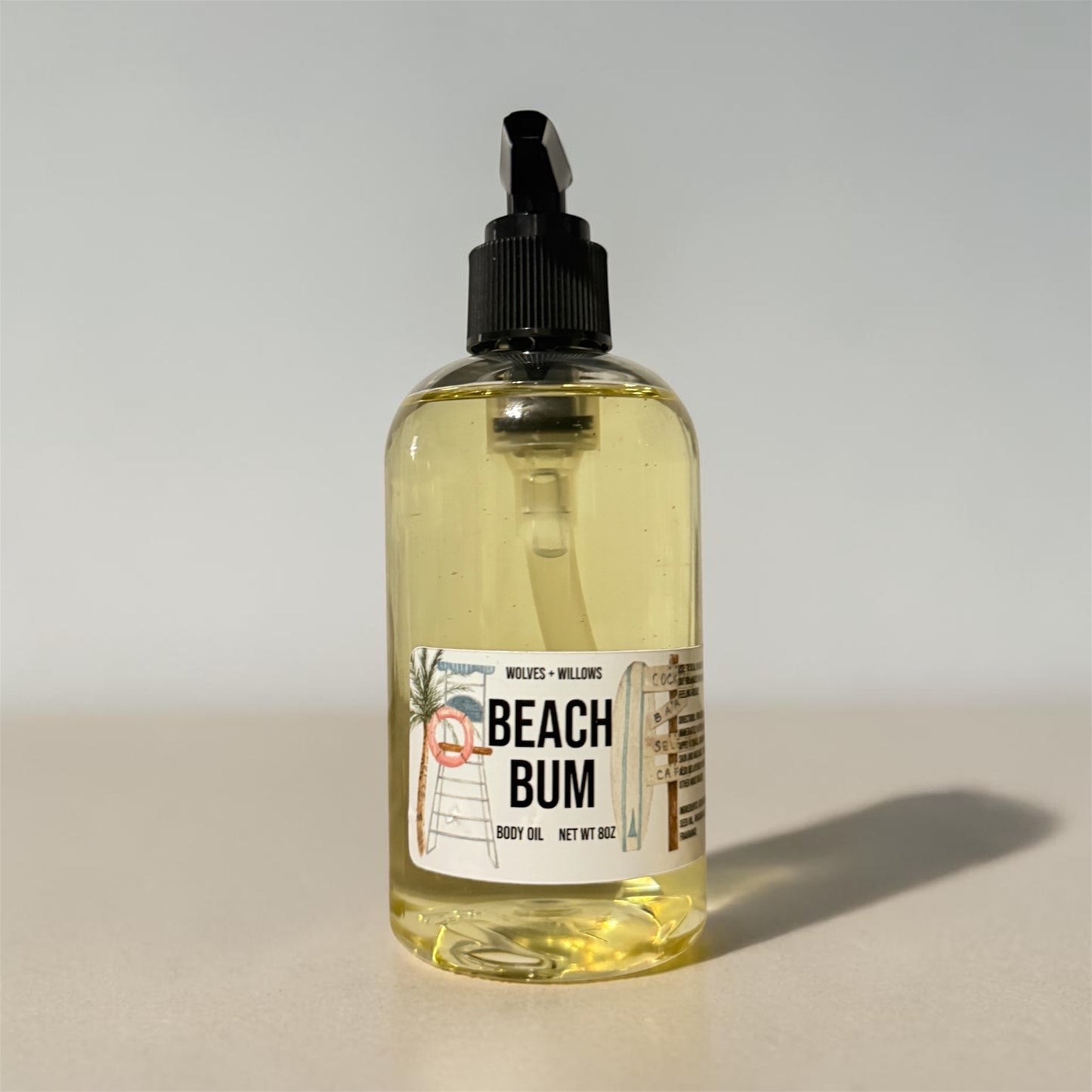 Beach Bum 8 oz Body Oil