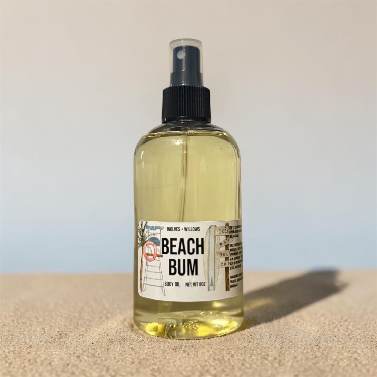 Beach Bum 8 oz Body Oil