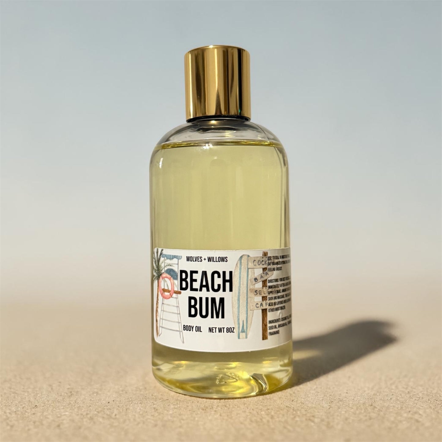 Beach Bum 8 oz Body Oil