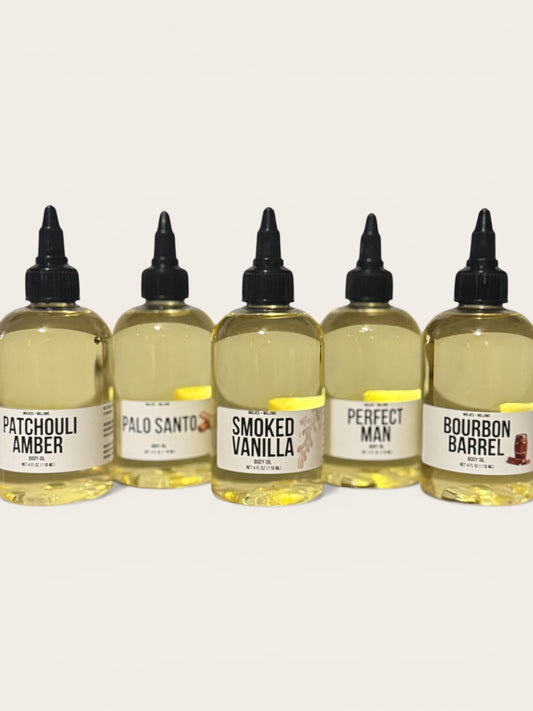 Limited Edition 4oz Masculine Scented Dry Body Oils