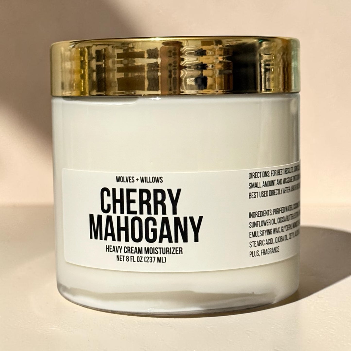 Cherry Mahogany Heavy Cream Moisturizer