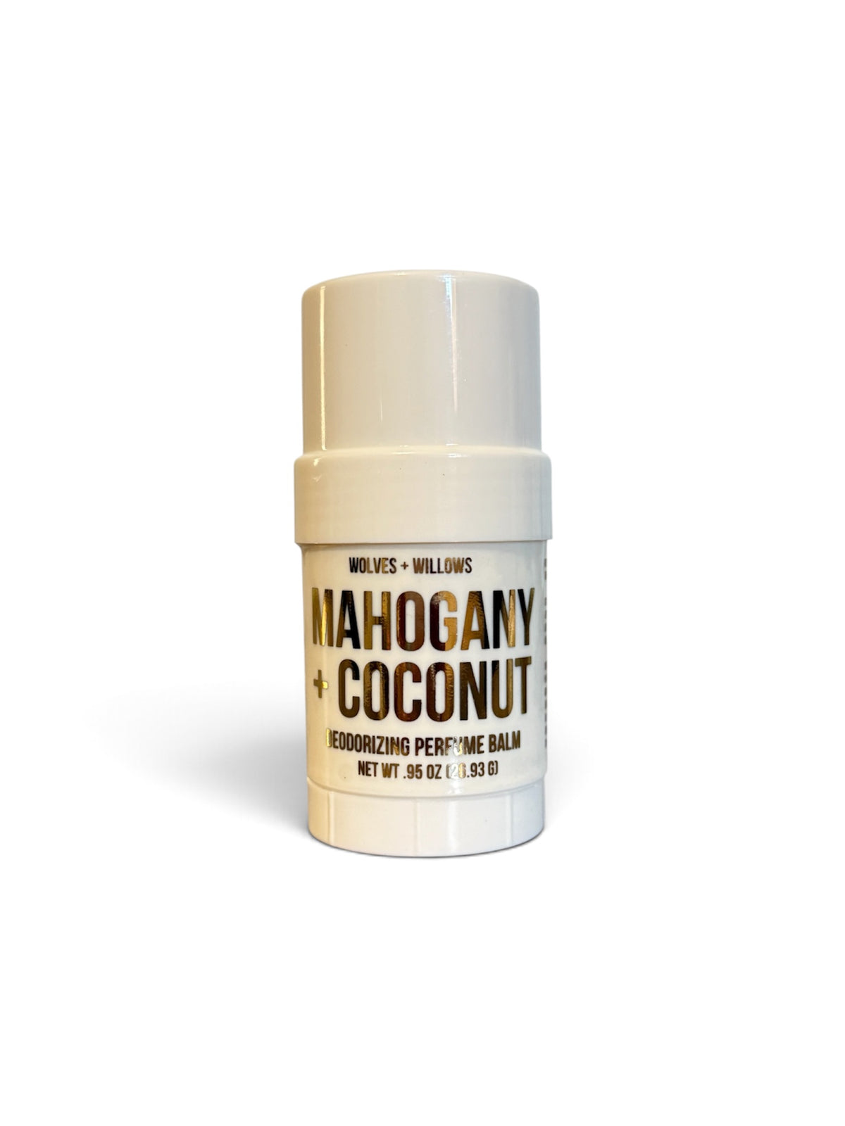 Mahogany + Coconut Perfume Deodorant Balm