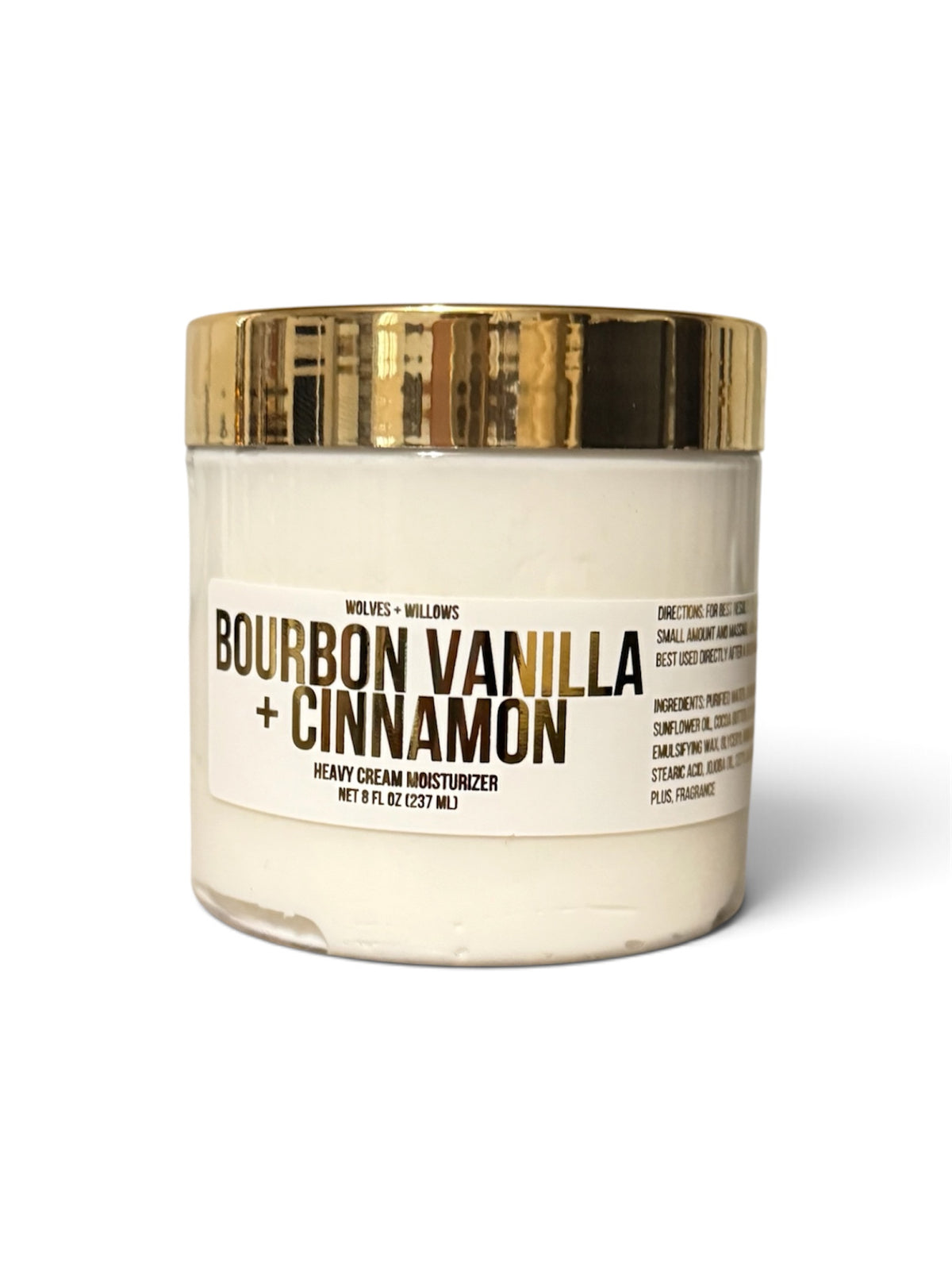 Bourbon Vanilla + Cinnamon Heavy Cream Moisturizer