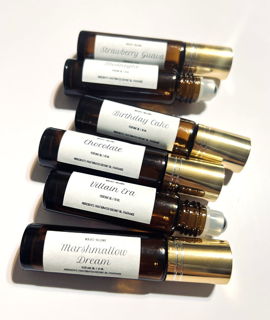 Roll on Perfume Oil - Choose Your Scent