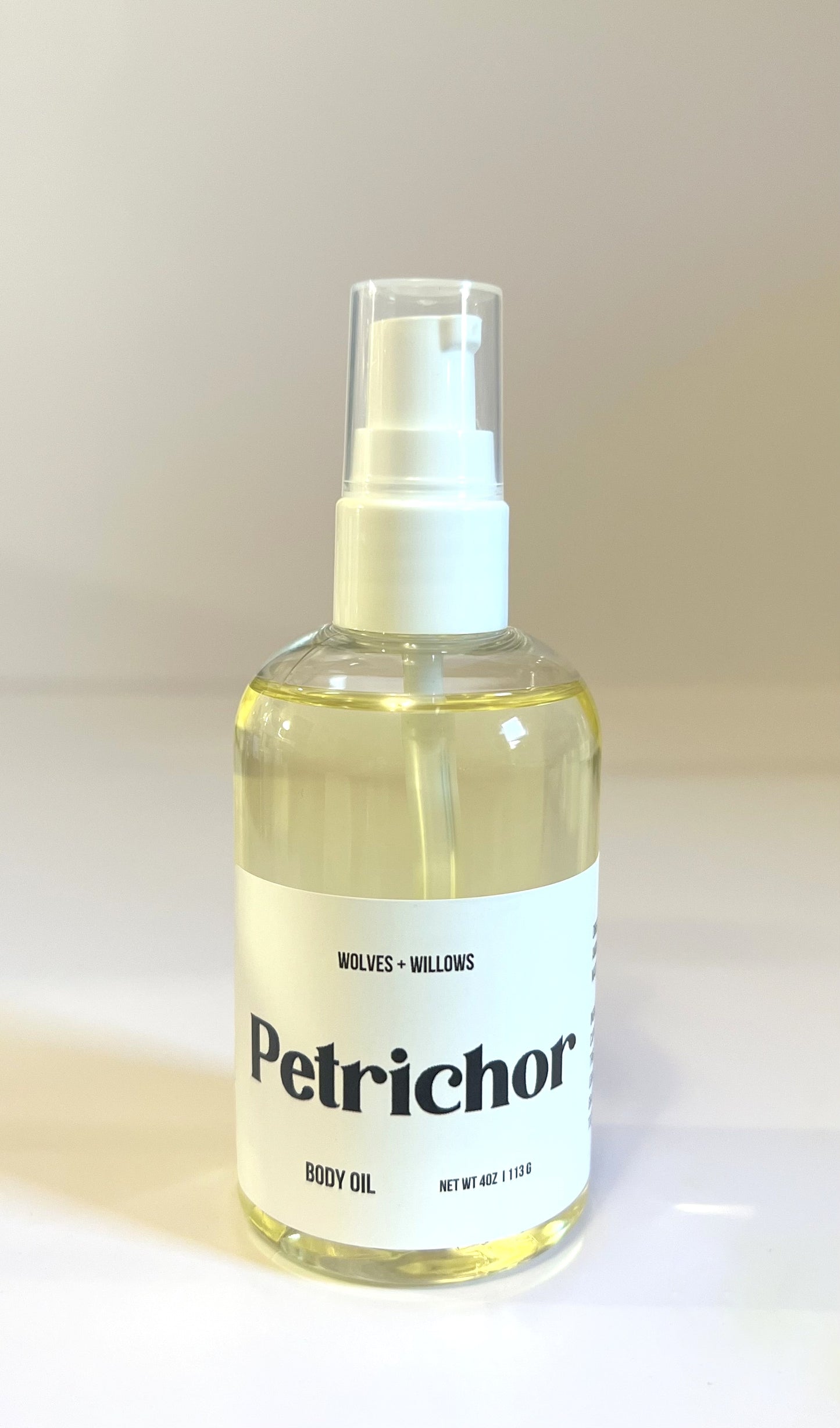 Petrichor Scented Dry Body Oil